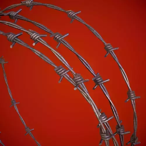 3D Barbed Wire