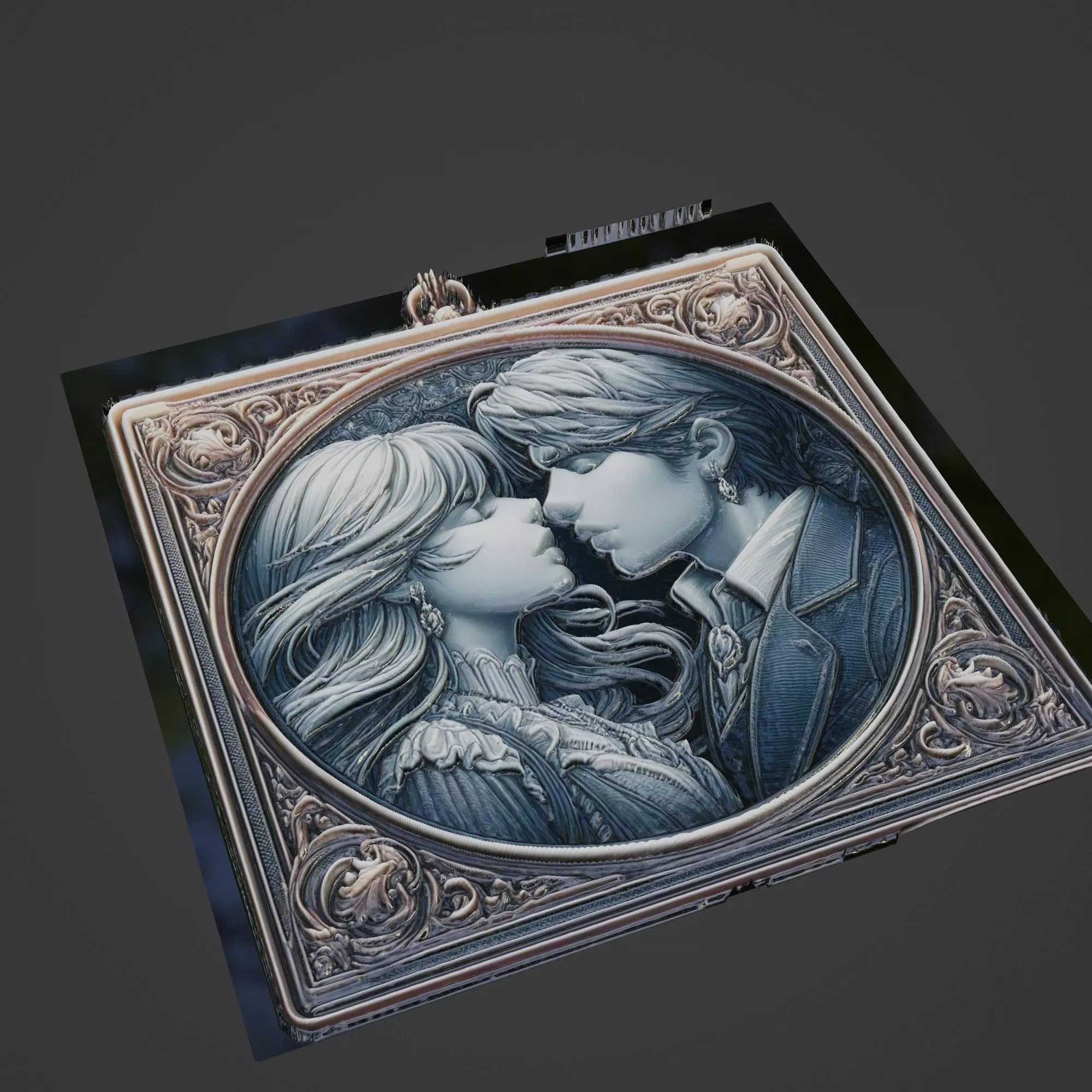 Love Medallion 3D print model