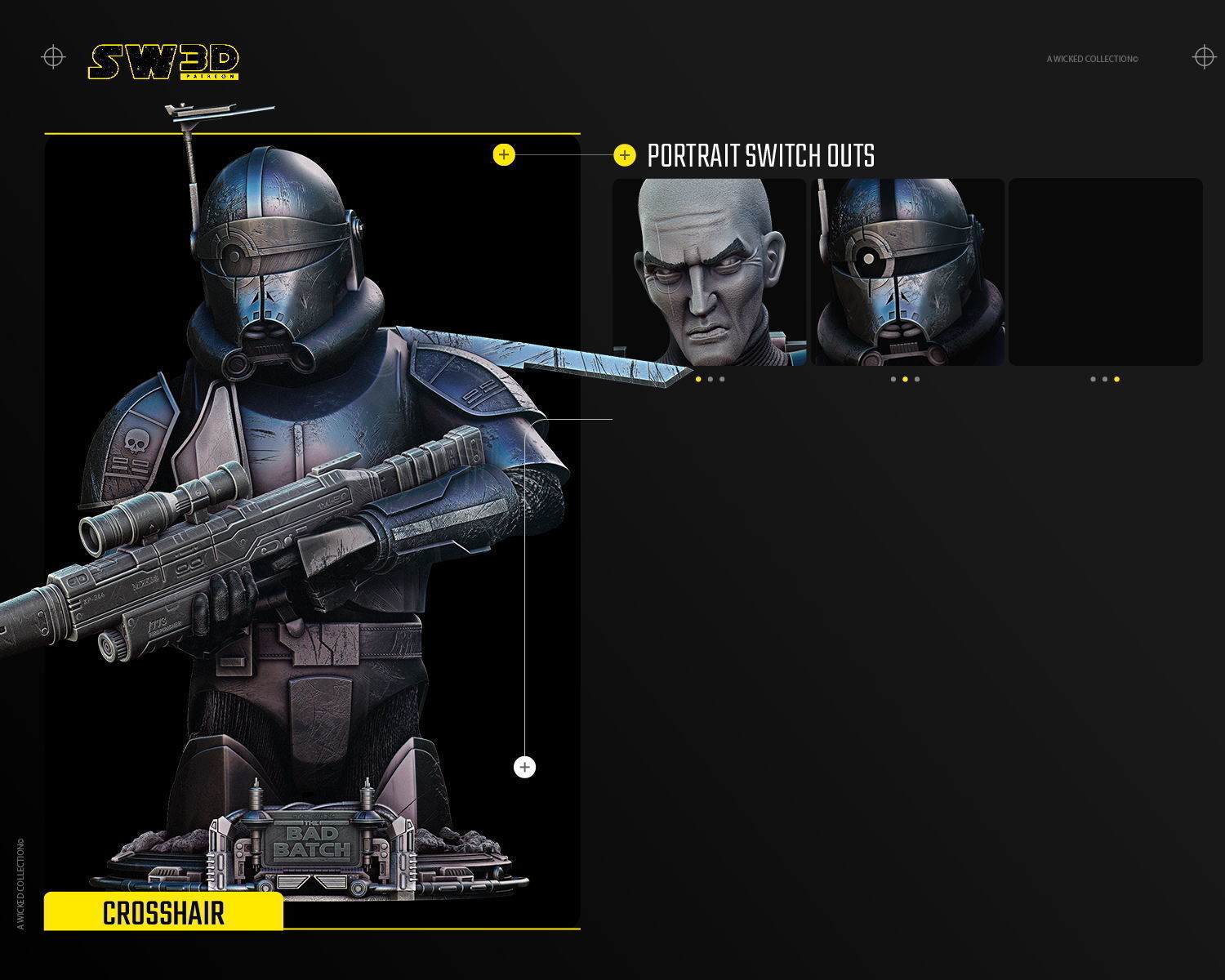 STAR WARS Crosshair Bust Tested for 3D Printing 3D print model_30