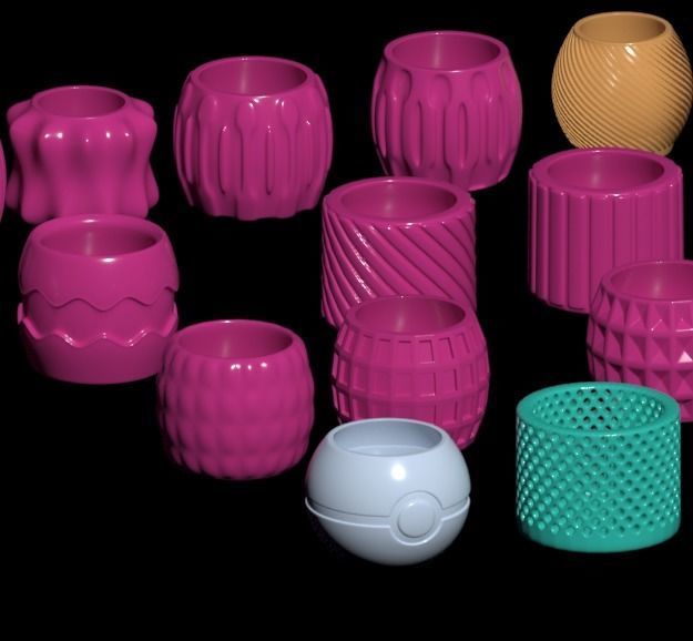 3D printed model for growing plants Free 3D print model_5