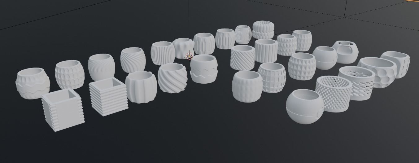 3D printed model for growing plants Free 3D print model_7