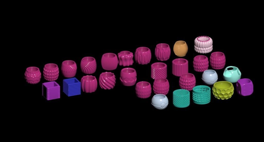 3D printed model for growing plants Free 3D print model_6