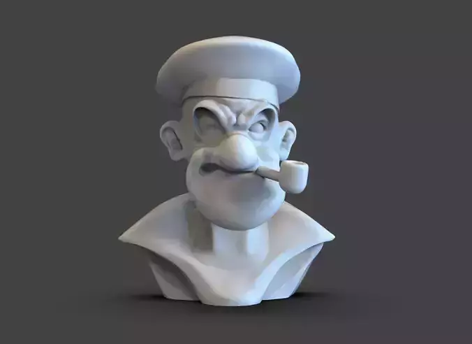 Popeye The Sailor Bust