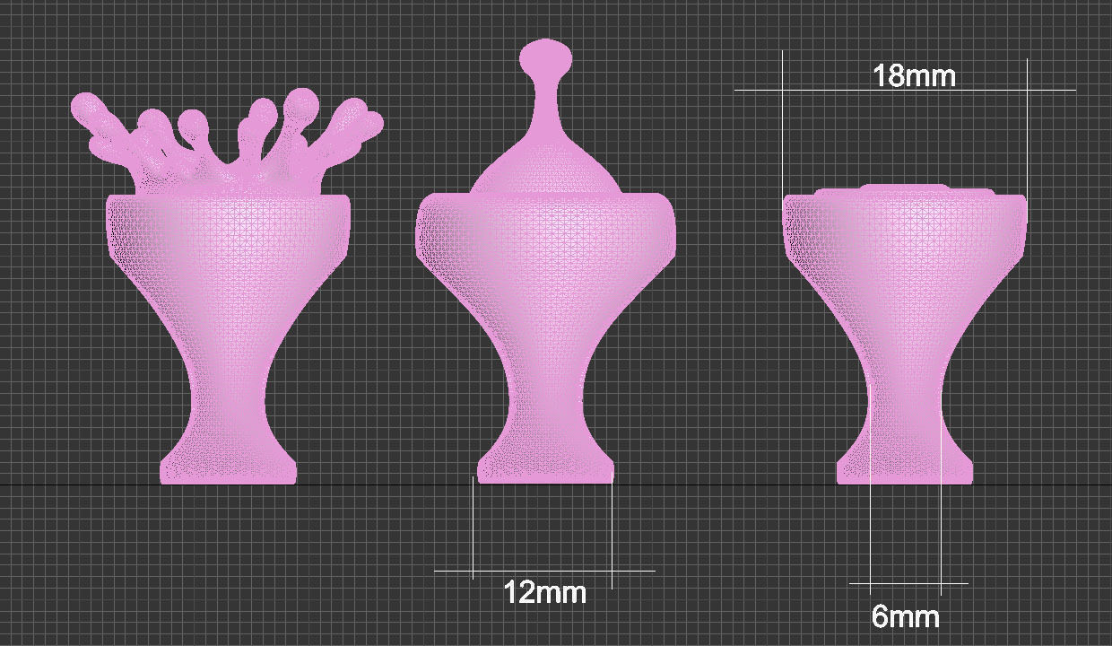 rings silver 3D print model_7