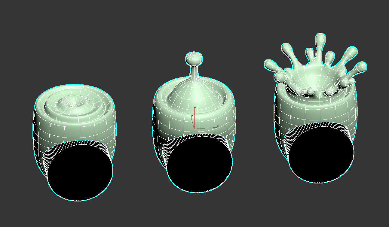 rings silver 3D print model_2