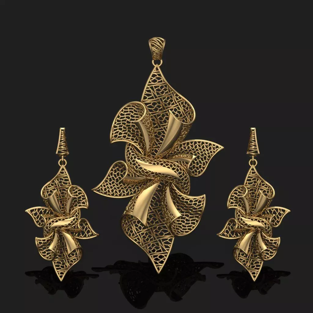 locket set 3D print model