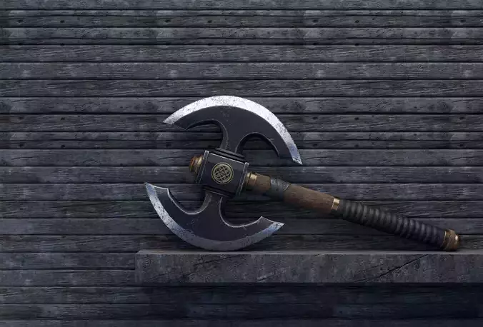 Game Ready Axe  3D model