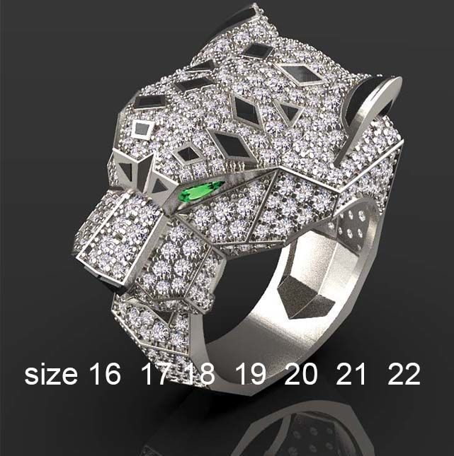 ring  gold 3D print model_53