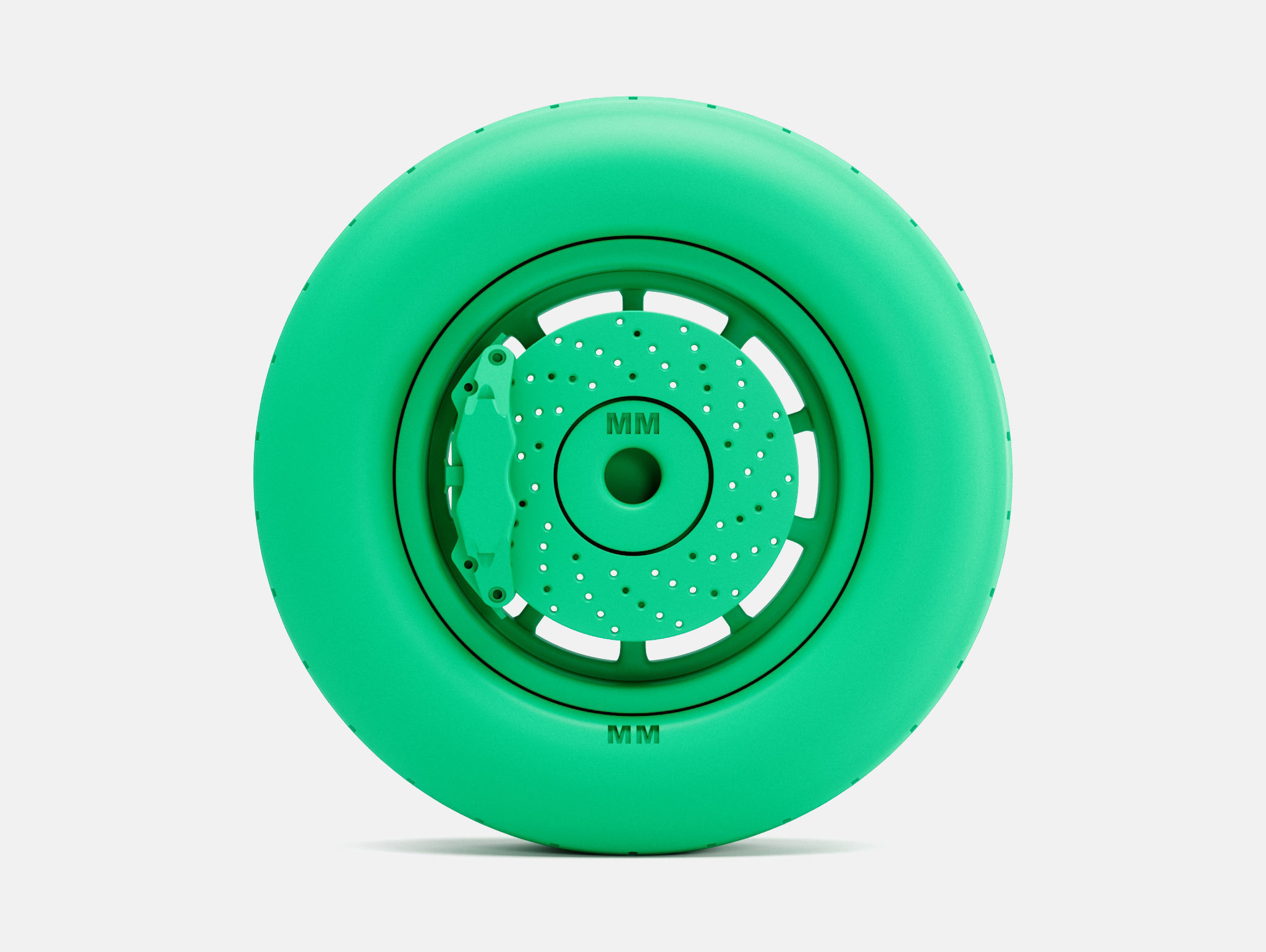 15x4 American Rebel Starburst Goodyear Front Runner 26 3D print model_2