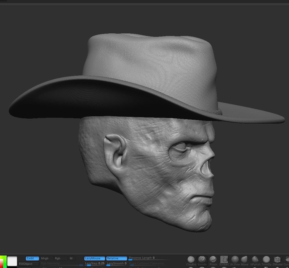 COOPER FALLOUT - HEAD CUSTOM 3D print model_3