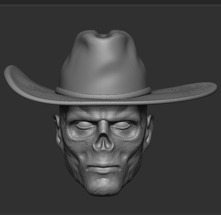 COOPER FALLOUT - HEAD CUSTOM 3D print model_1