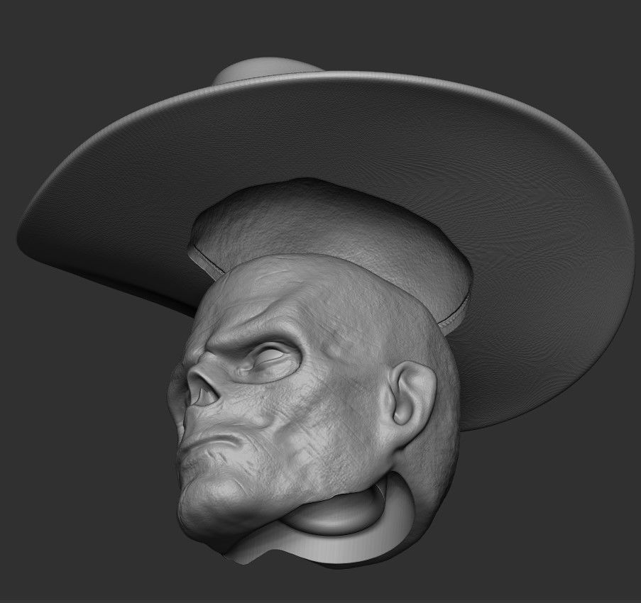COOPER FALLOUT - HEAD CUSTOM 3D print model_5