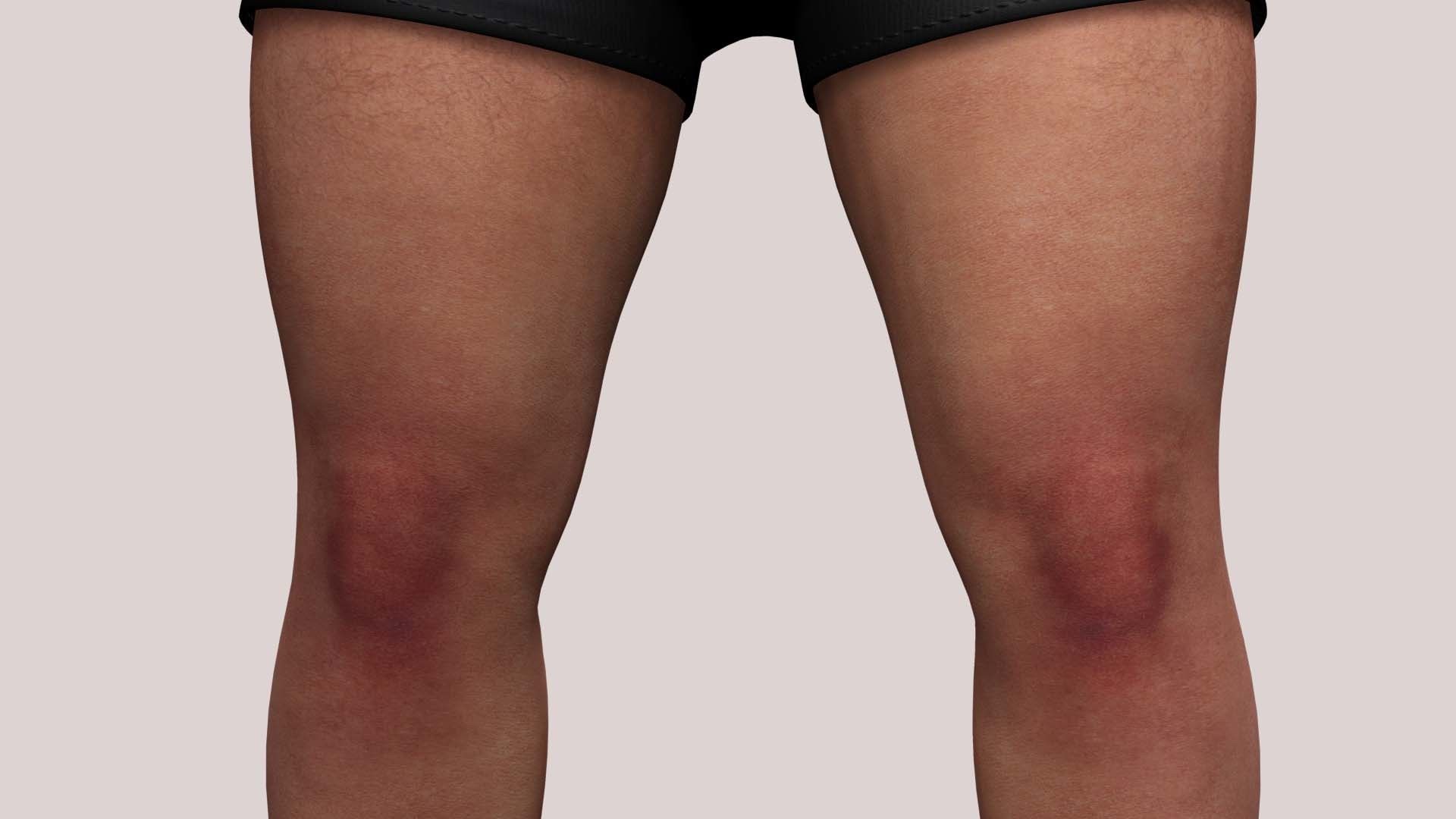 Realistic Asian Fat Man  Low-poly 3D model_11