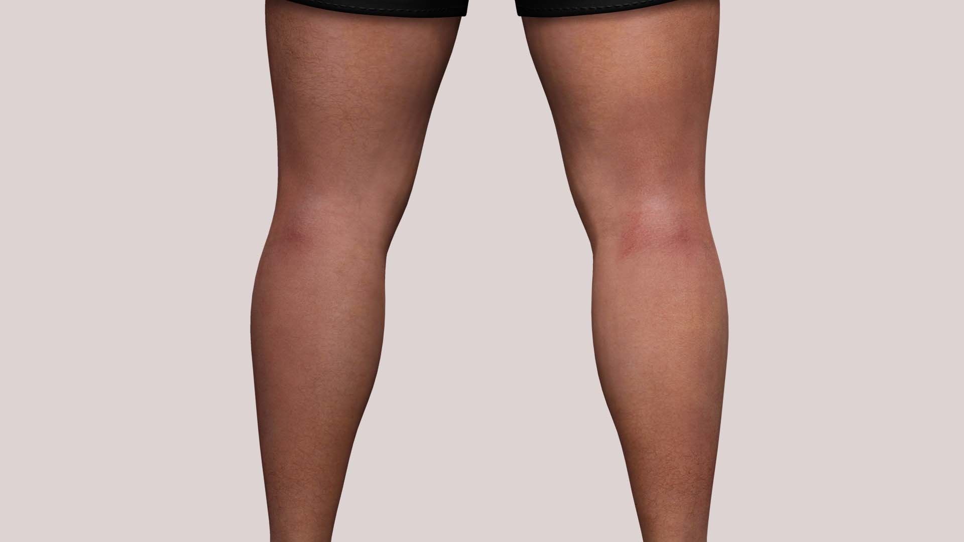 Realistic Asian Fat Man  Low-poly 3D model_12