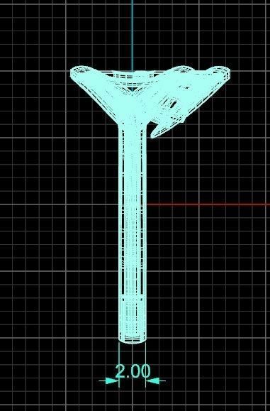 Gold ring in the shape of an eye 3D print model_5