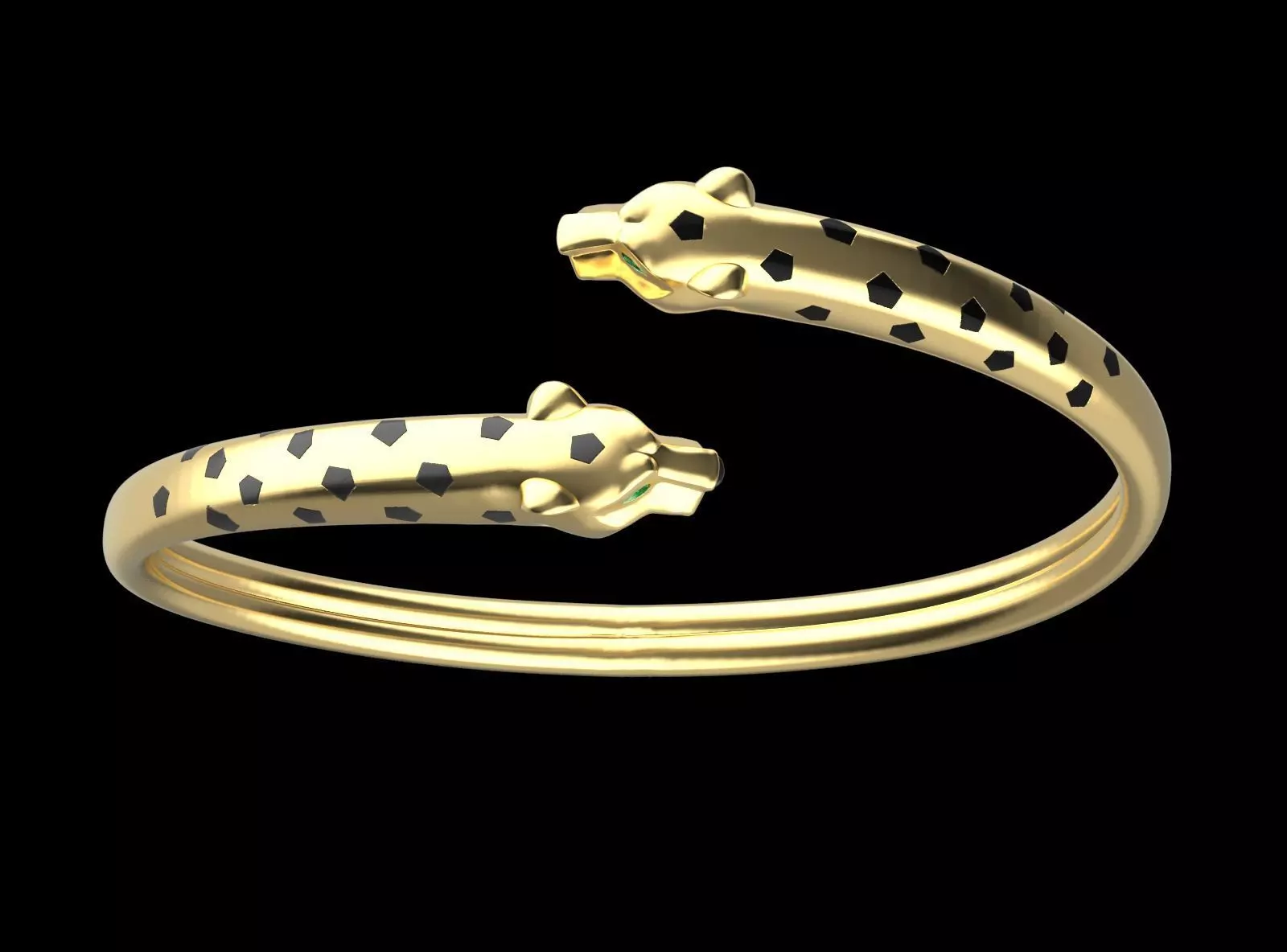BRACELET  PANTHER 3D print model_19