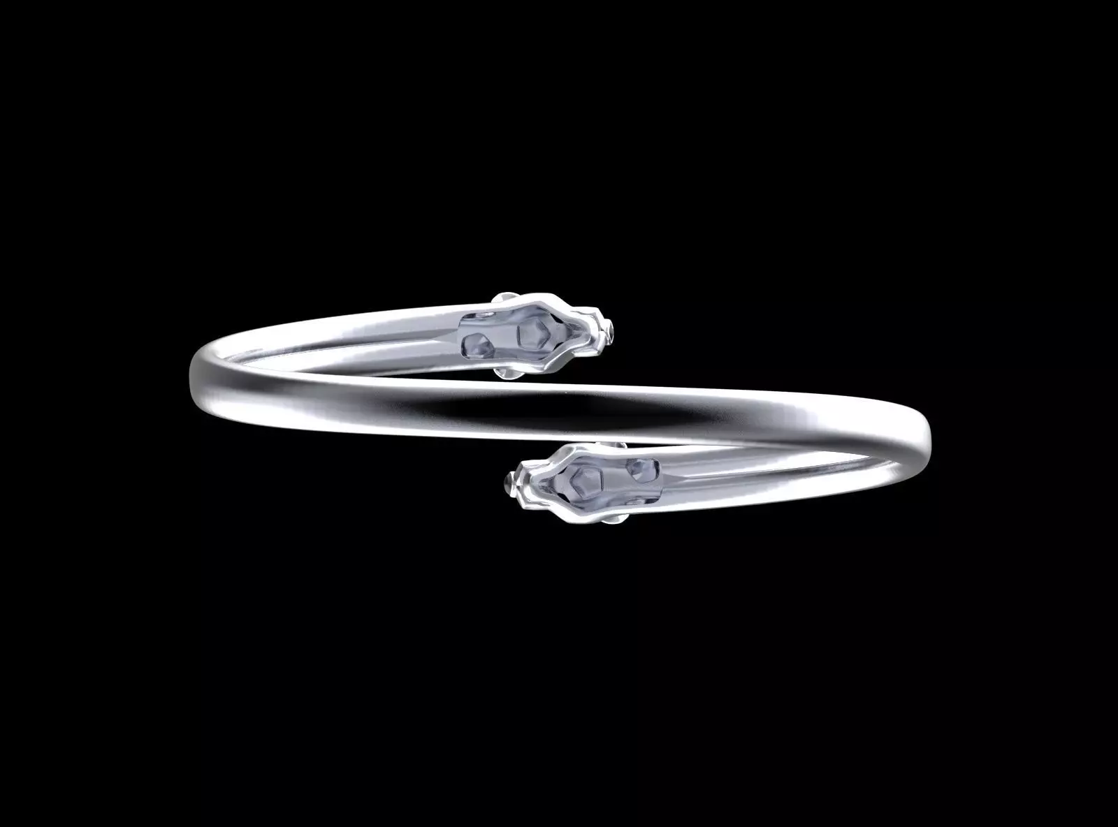 BRACELET  PANTHER 3D print model_35