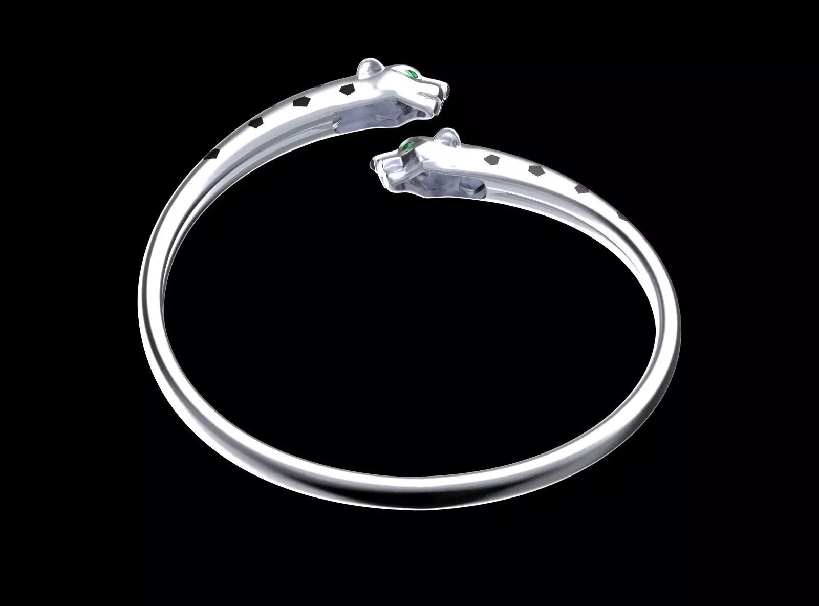 BRACELET  PANTHER 3D print model_21