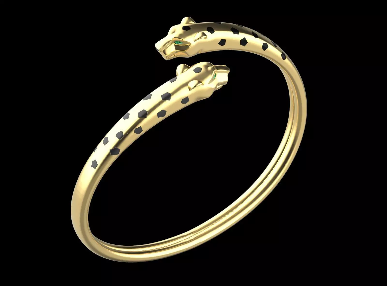 BRACELET  PANTHER 3D print model_18