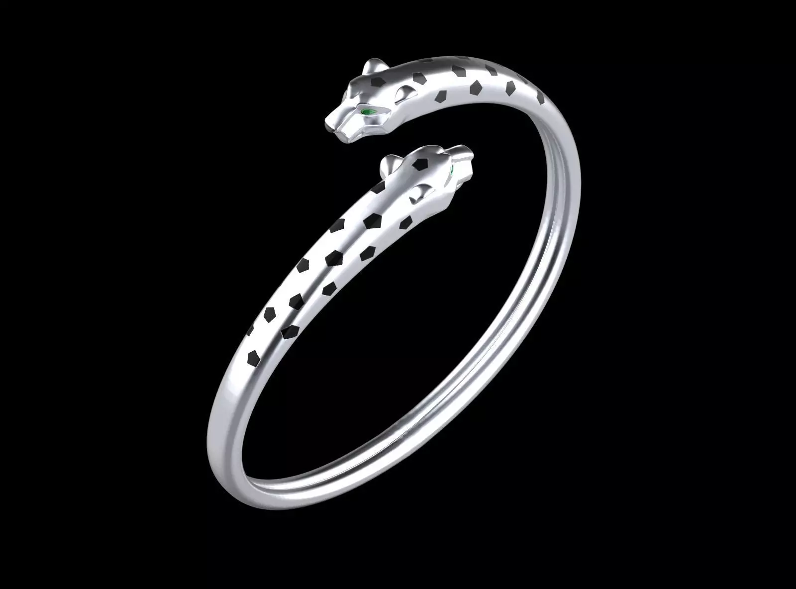 BRACELET  PANTHER 3D print model_33