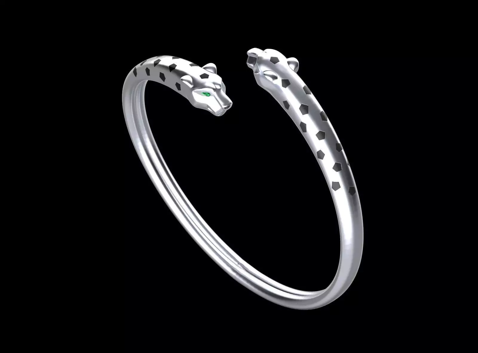 BRACELET  PANTHER 3D print model_38