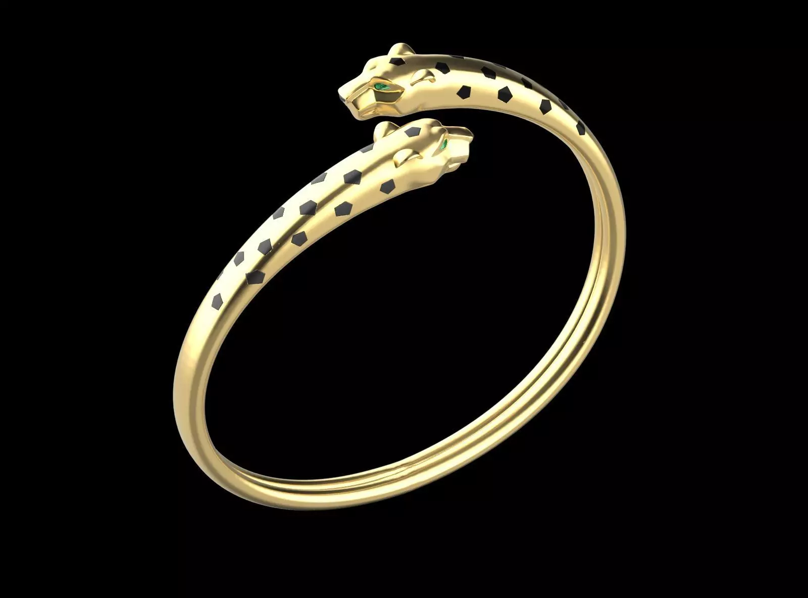 BRACELET  PANTHER 3D print model_32