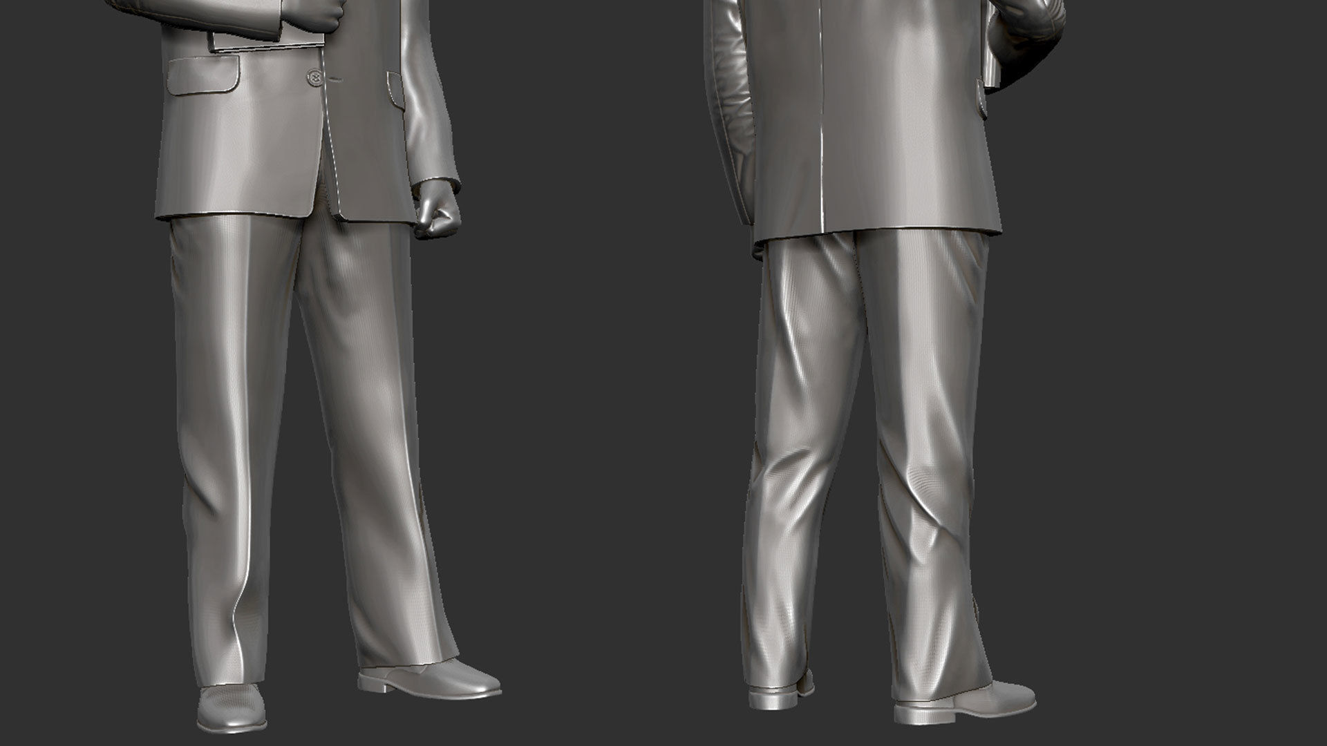 Gazi Mustafa Kemal Ataturk Statue 3D print model_7