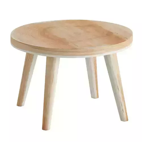 Wood side table 