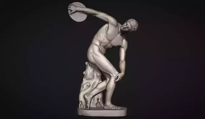 The Discobolus of Myron
