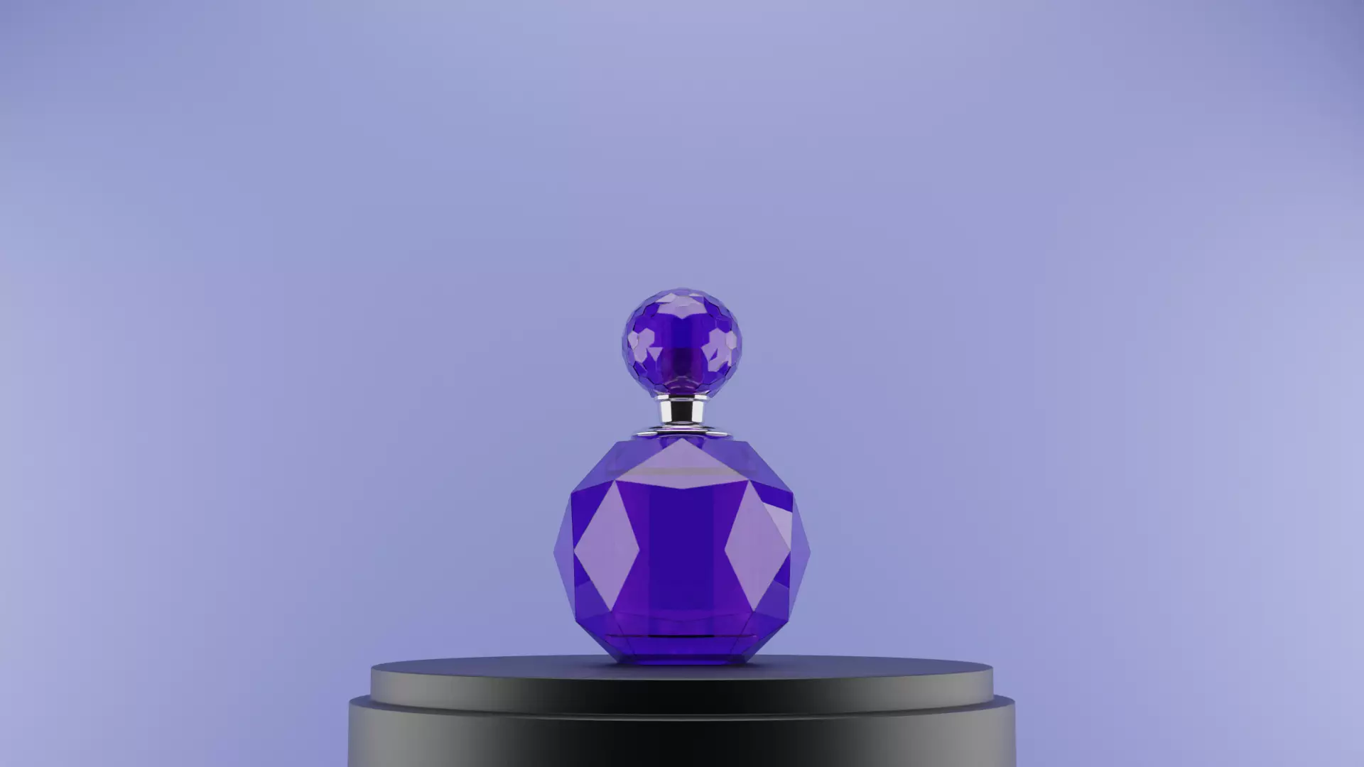 Parfume Bottle - Abstract 3D model
