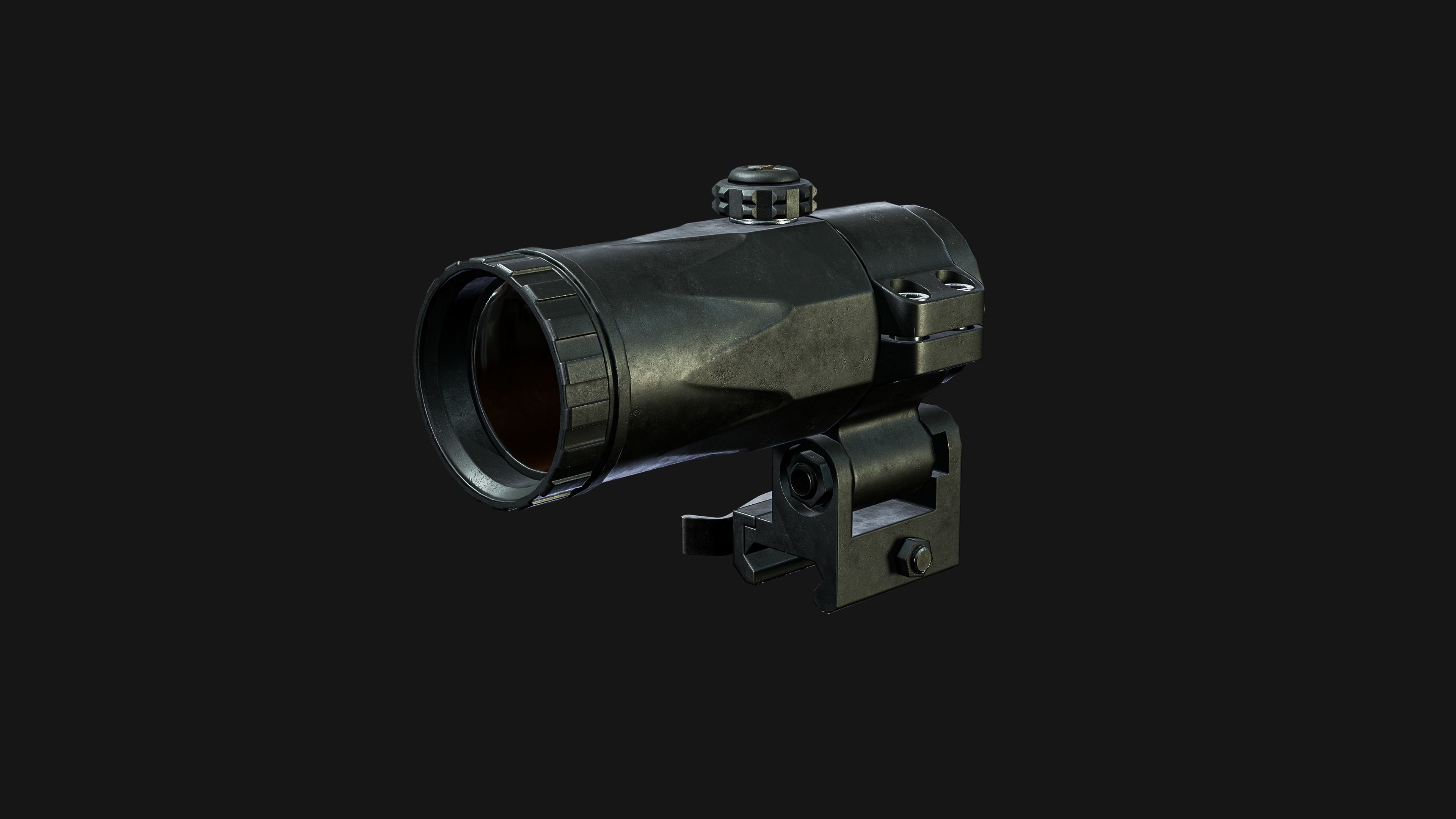 IWI Arad Rifle Low-poly 3D model_12