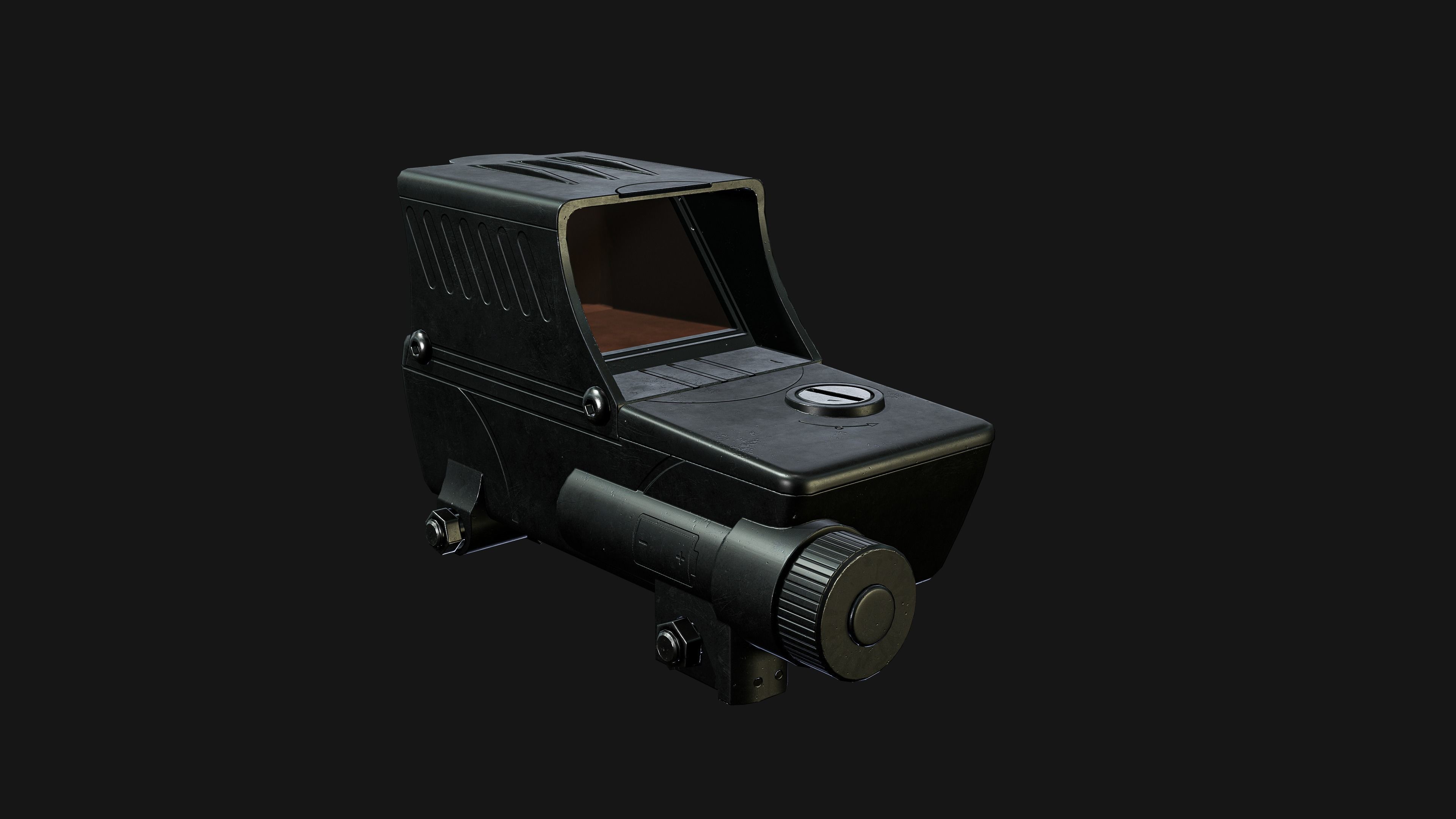 IWI Arad Rifle Low-poly 3D model_13