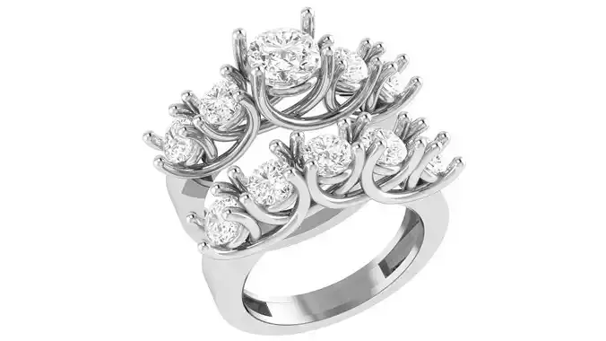 Bridal Set 3dm stl renders details