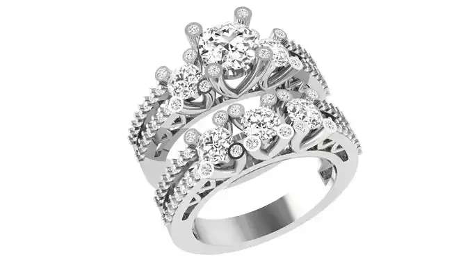 Bridal Set 3dm stl renders details