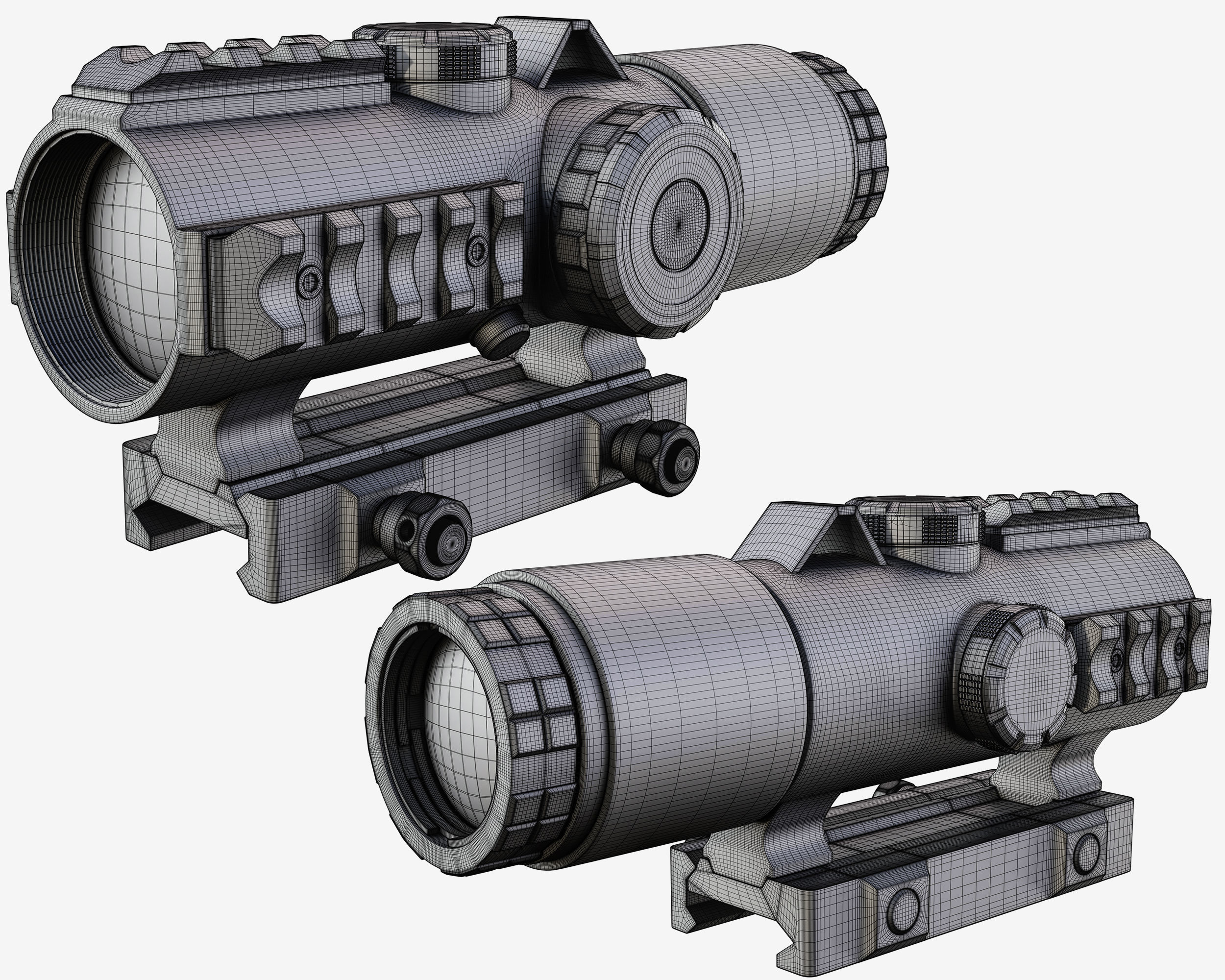 Optic  BRAVO5 5X32 MM 3D model_4