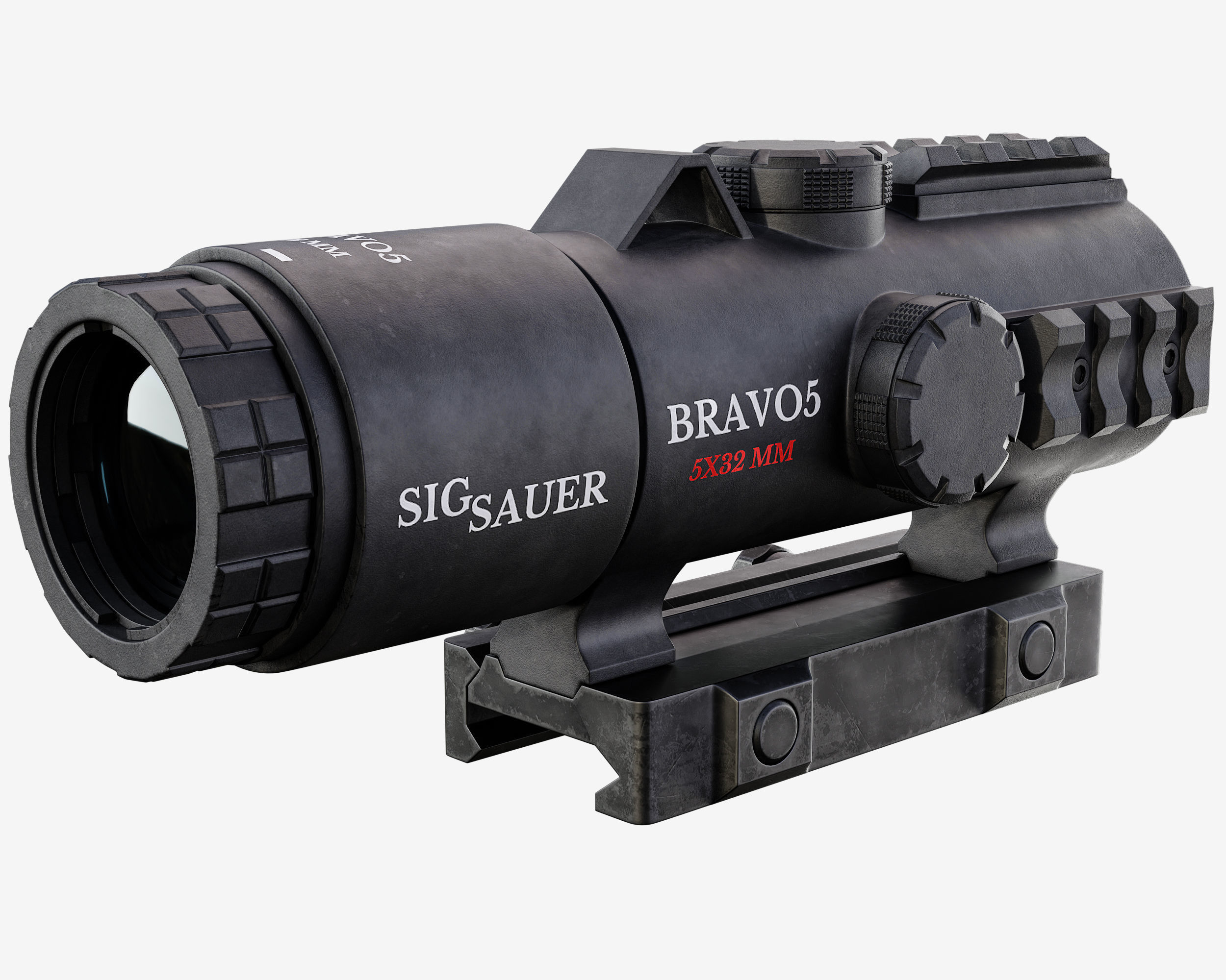 Optic  BRAVO5 5X32 MM 3D model_2