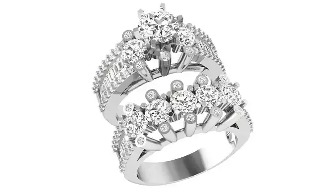 Bridal Set 3dm stl renders details