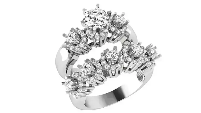 Bridal Set 3dm stl renders details