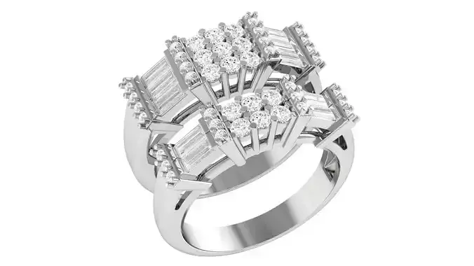 Bridal Set 3dm stl renders details