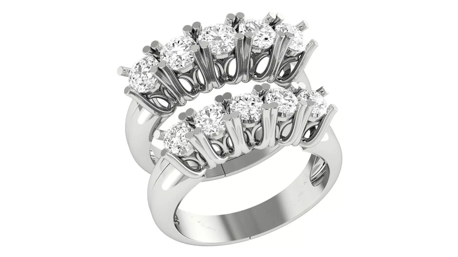 Bridal Set 3dm stl renders details 3D print model_0