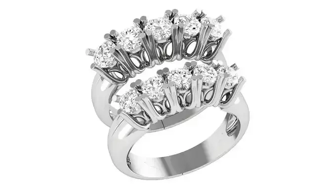 Bridal Set 3dm stl renders details