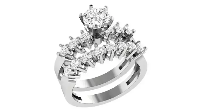 Bridal Set 3dm stl renders details