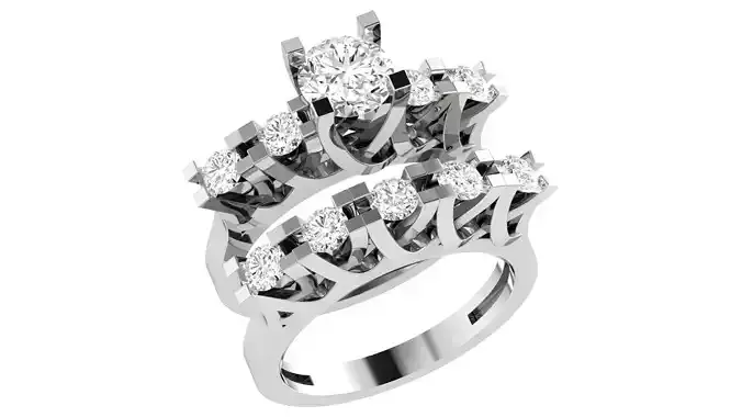 Bridal Set 3dm stl renders details