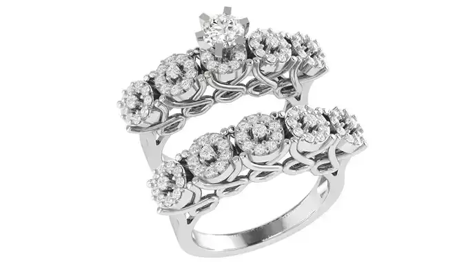 Bridal Set 3dm stl renders details