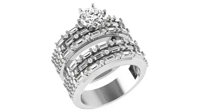 Bridal Set 3dm stl renders details