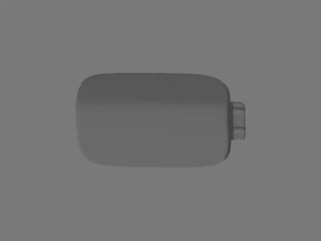 AUDI Q7 REAR BUMPER COVER 3D print model_0