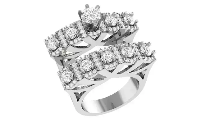 Bridal Set 3dm stl renders details