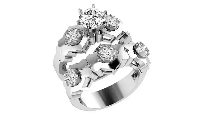 Bridal Set 3dm stl renders details