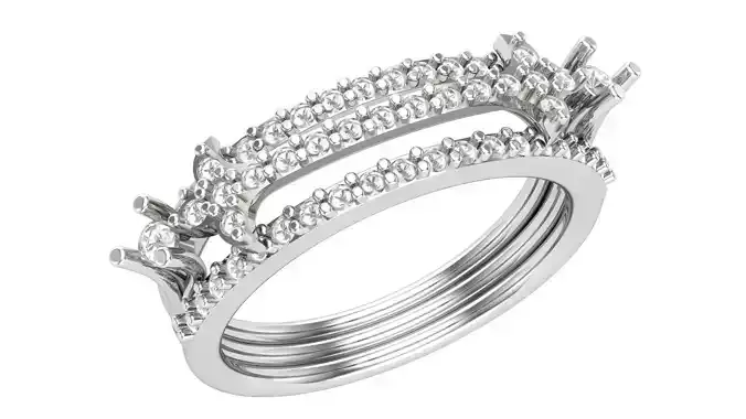 Bridal Set 3dm stl renders details