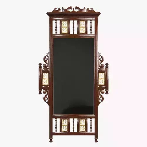 MAHARAJA WALL MIRROR 3D model